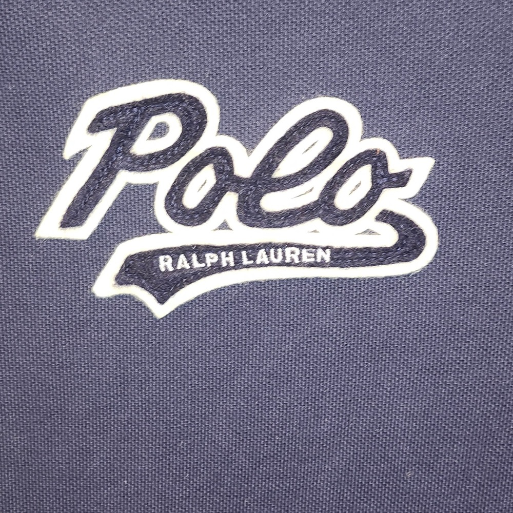 Polo Ralph Lauren Mens XXL Slim Fit Big Pony Polo Shirt Navy Blue 710720802001 - Picture 8 of 9